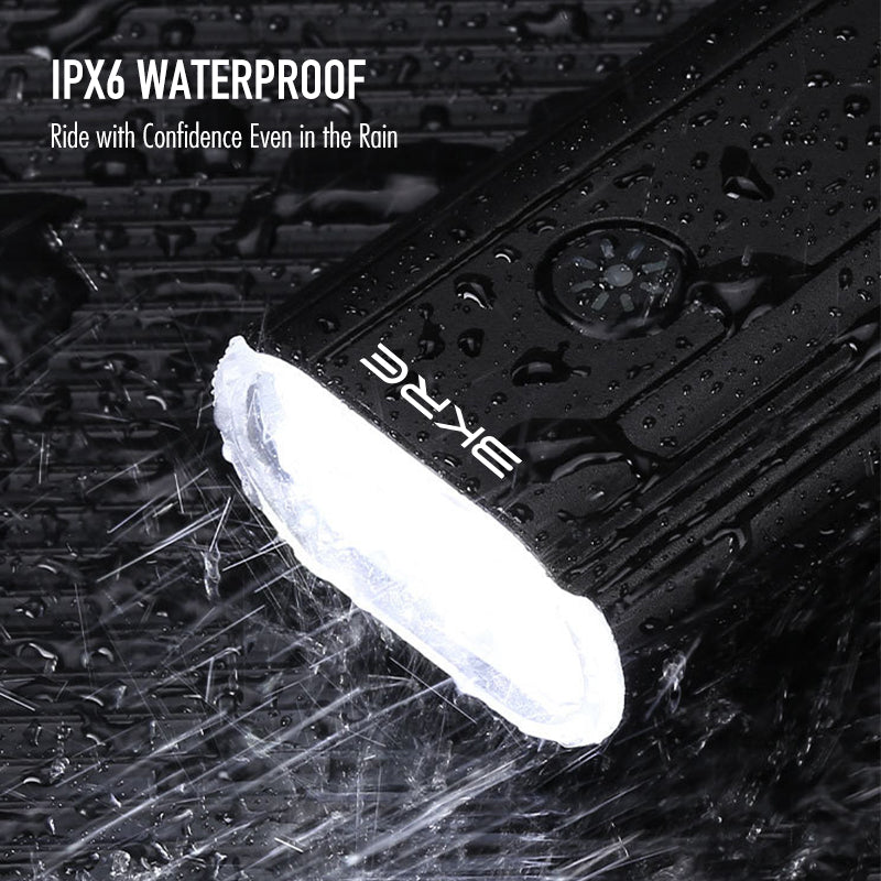 Bike Front Light Led | 2000 Lumens | 6600 mAh | 5 Modes