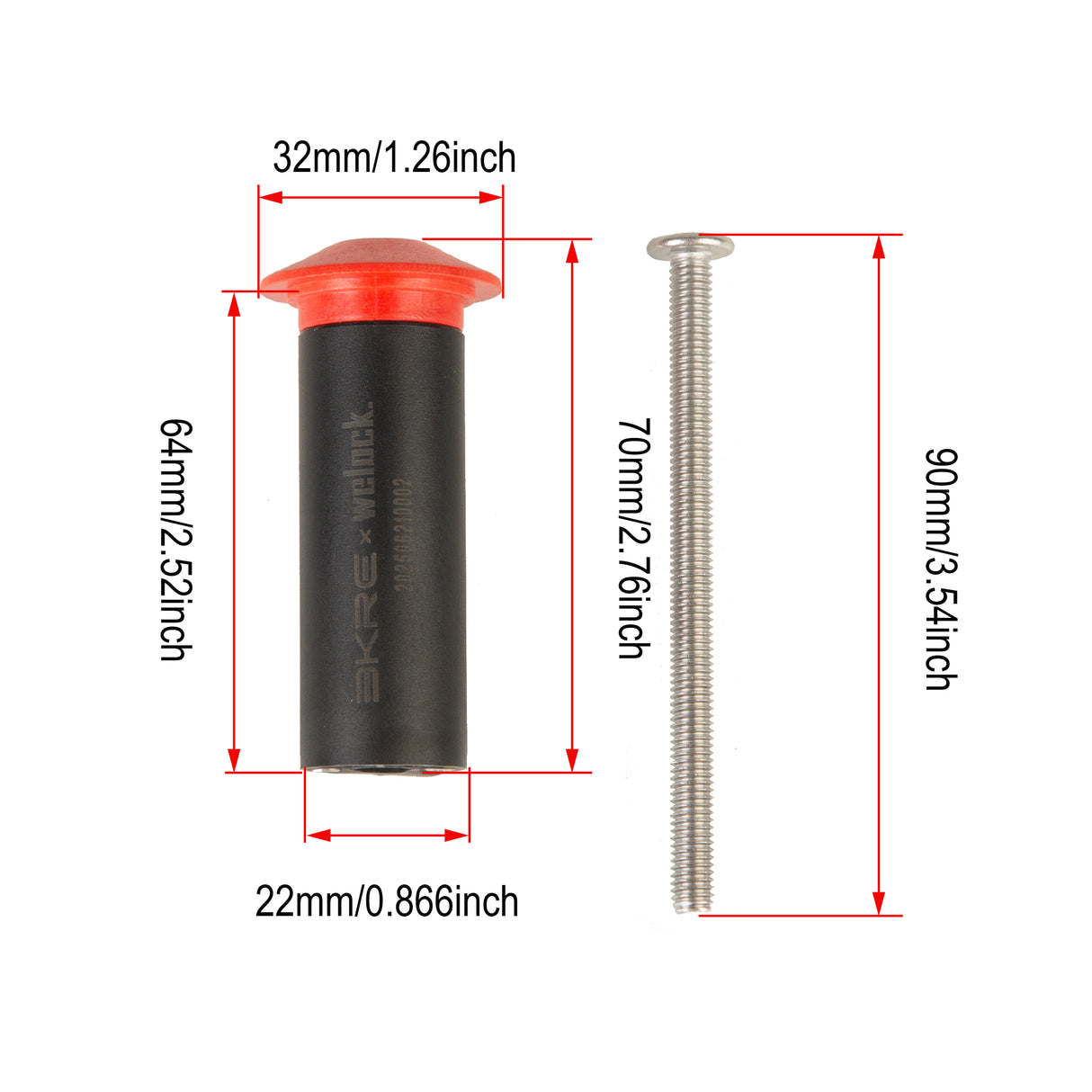 Stem Cap Bike Tracker - Apple Find My