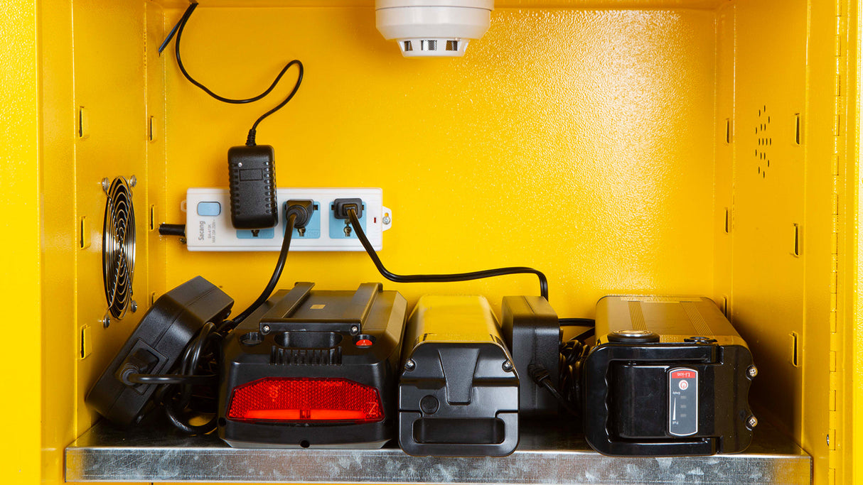 Eunorau Safety Lithium-Ion Battery Charging Cabinet