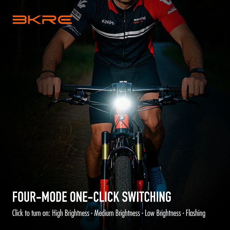 Front Bike Light | 800 Lumens | 3000 mAh | 4 Modes