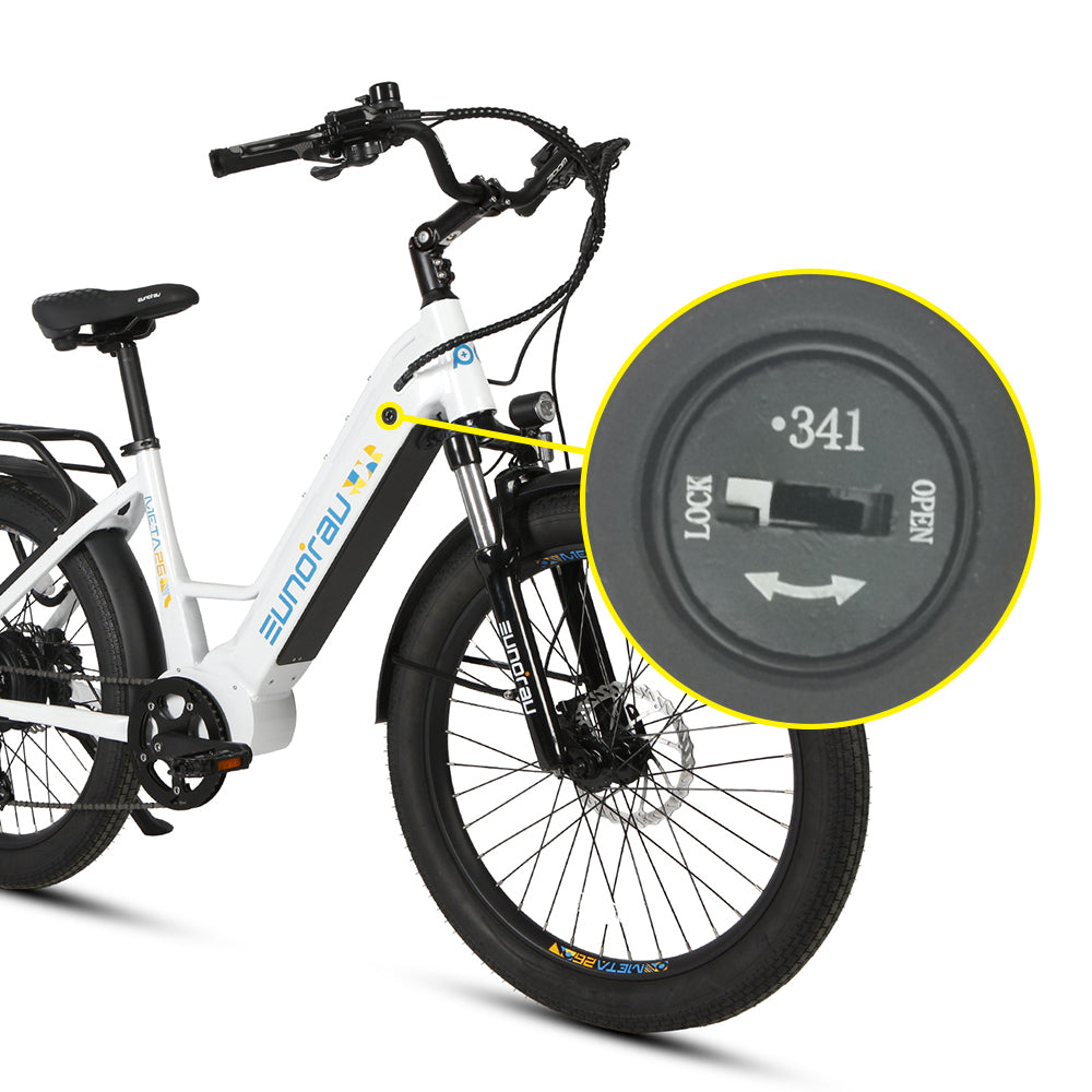 EUNORAU Key Set for Ebike Battery