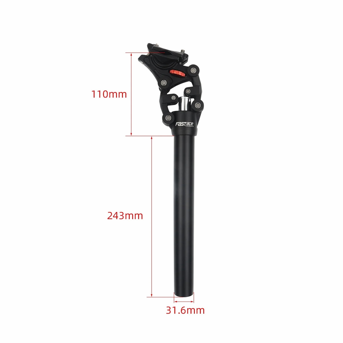 Mountain Bike 31.6mm Suspension Seatpost