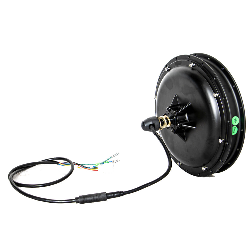 EUNORAU 48V1000W Rear Wheel Hub Screw Freewheel Motor