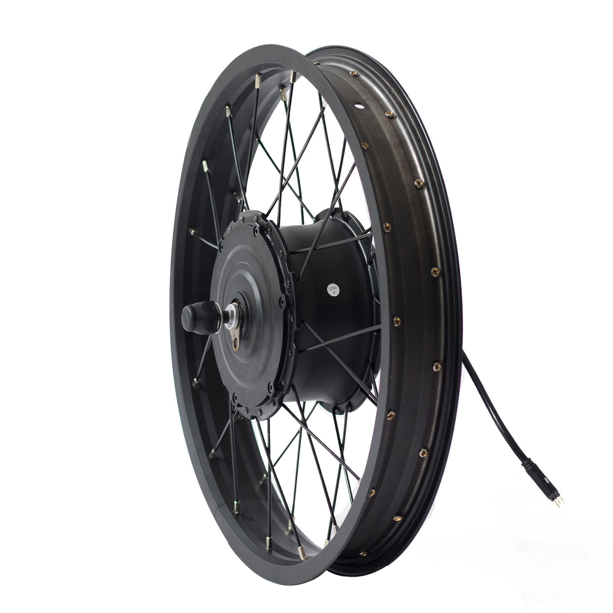 Electric Bike 20" Wheel Rim Hub with 48V500W Motor Fit for EUNORAU NEW-TRIKE Front Wheel