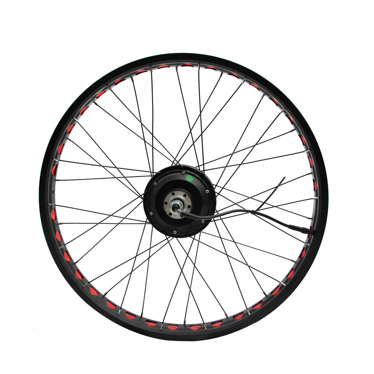 Electric Bike 26" Wheel Rim Hub with 48V350W Motor Fit for EUNORAU FAT-AWD Rear Wheel