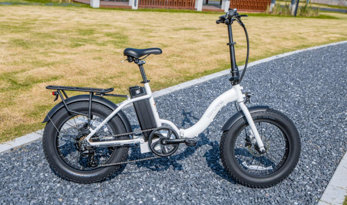 BKRE Affordable Folding E-Bikes: E-FAT-MN/E-FAT-STEP