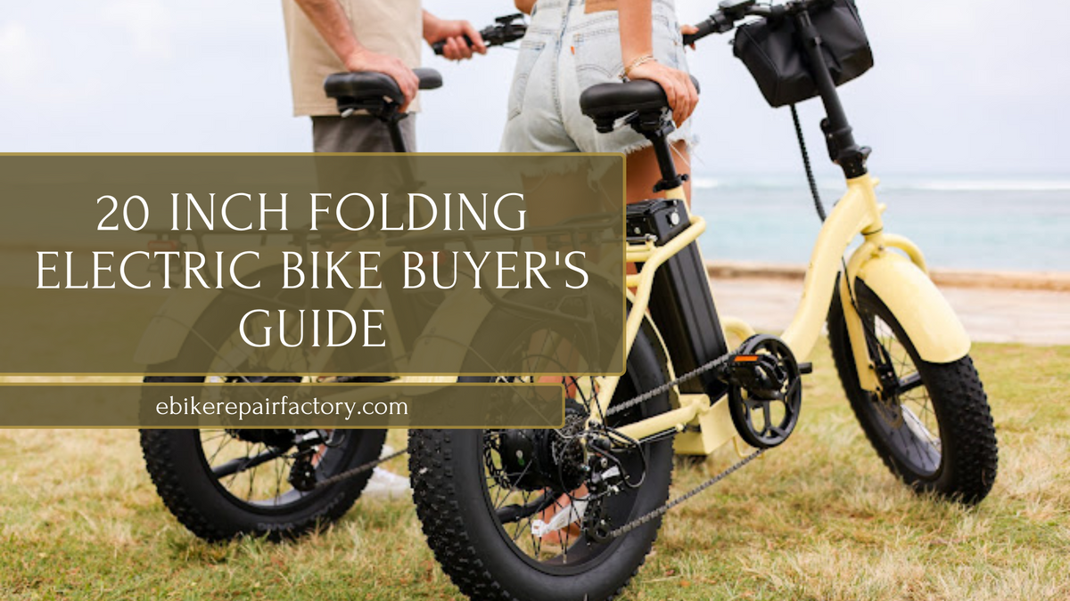 20 Inch Folding Electric Bike Buyer's Guide: Features and Deals – BKRE ...
