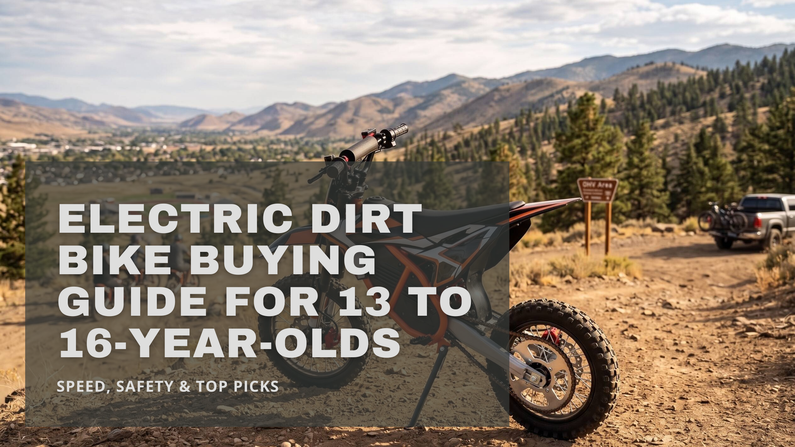 Electric Dirt Bike Buying Guide for 13 to 16-Year-Olds: Speed, Safety & Top Picks