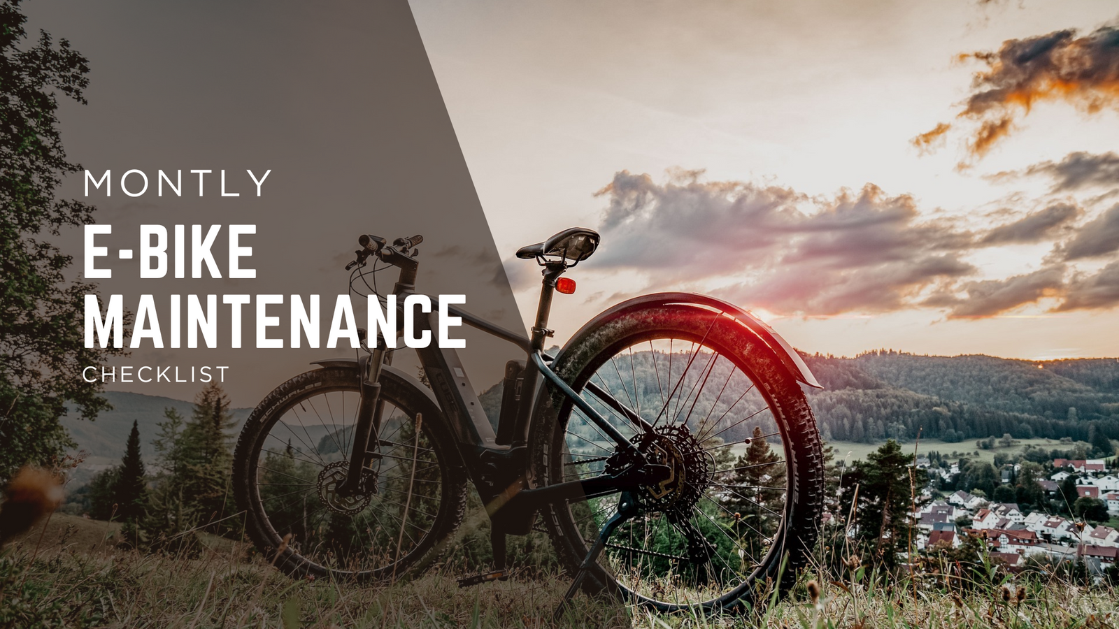 Monthly E-Bike Maintenance Checklist