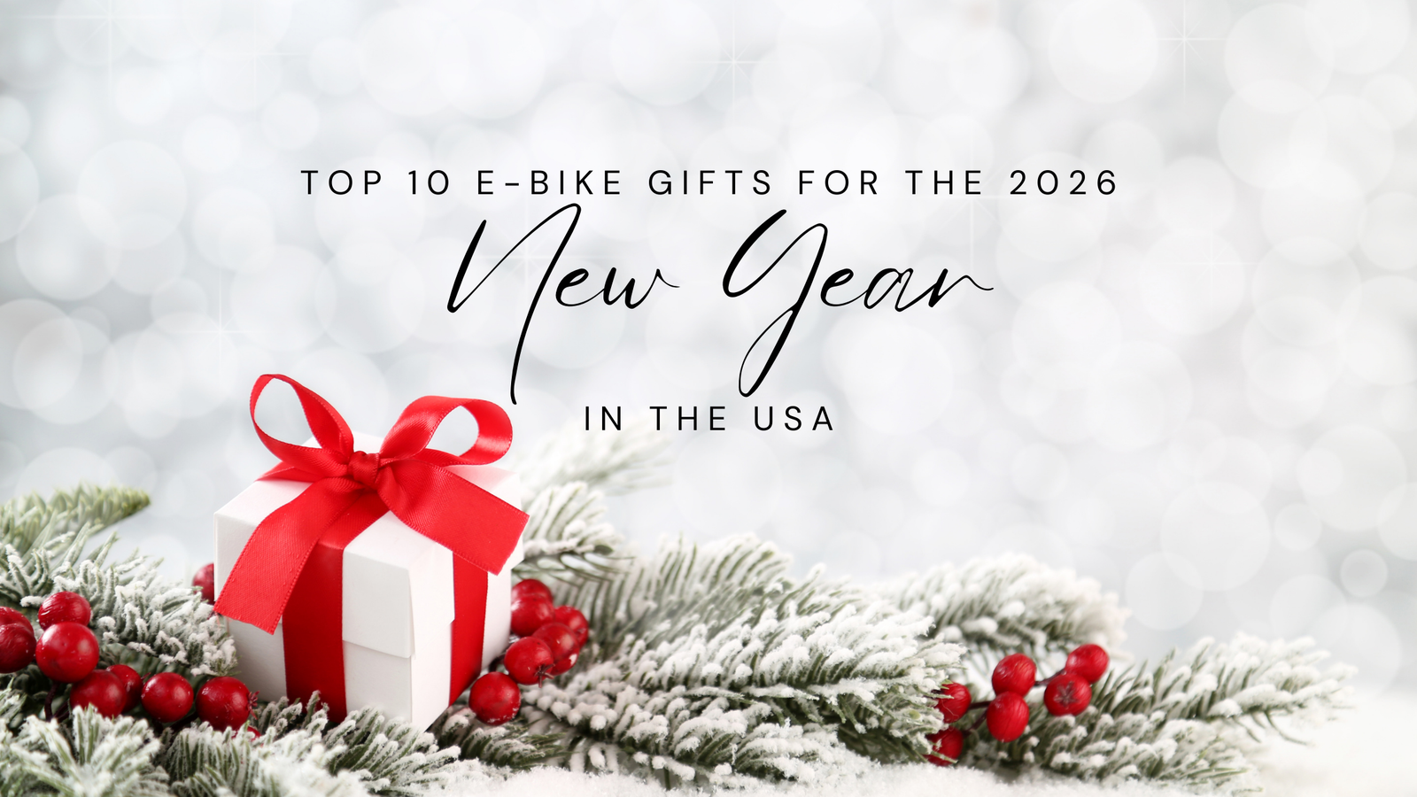 Top 10 E-Bike Gifts for the 2026 New Year in the USA