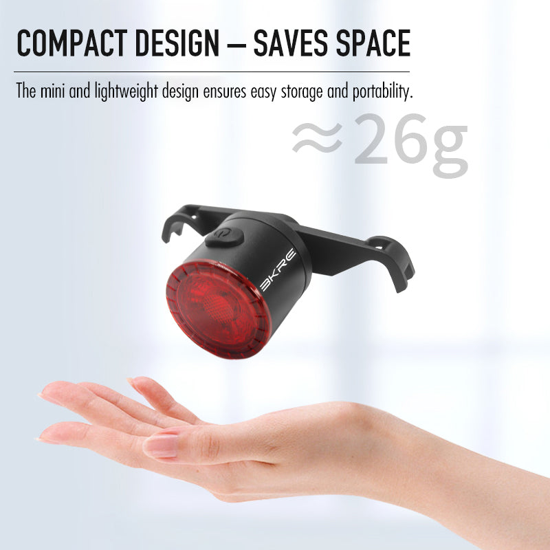 Adjustable Rear Light AI LED Bike Rear Light | 5 Modes | AI technology | Easy Installation ...