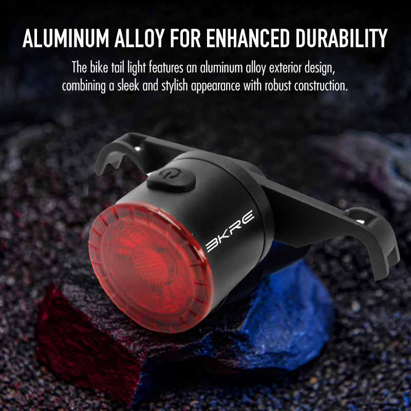 AI LED Bike Rear Light | 5 Modes | AI technology | Easy Installation ...