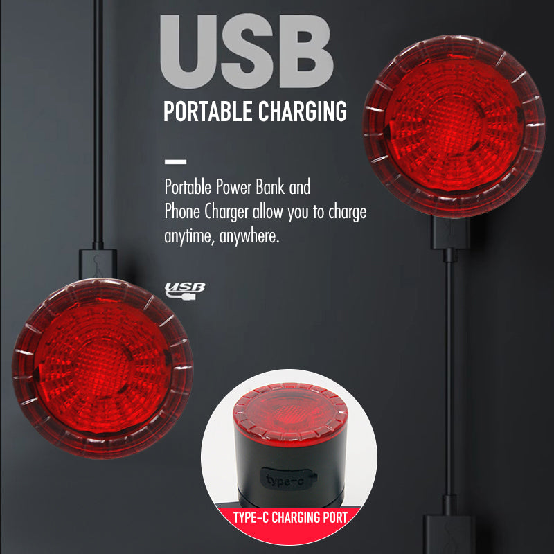 Ai Rear AI LED Bike Rear Light | 5 Modes | AI technology | Easy Installation ...