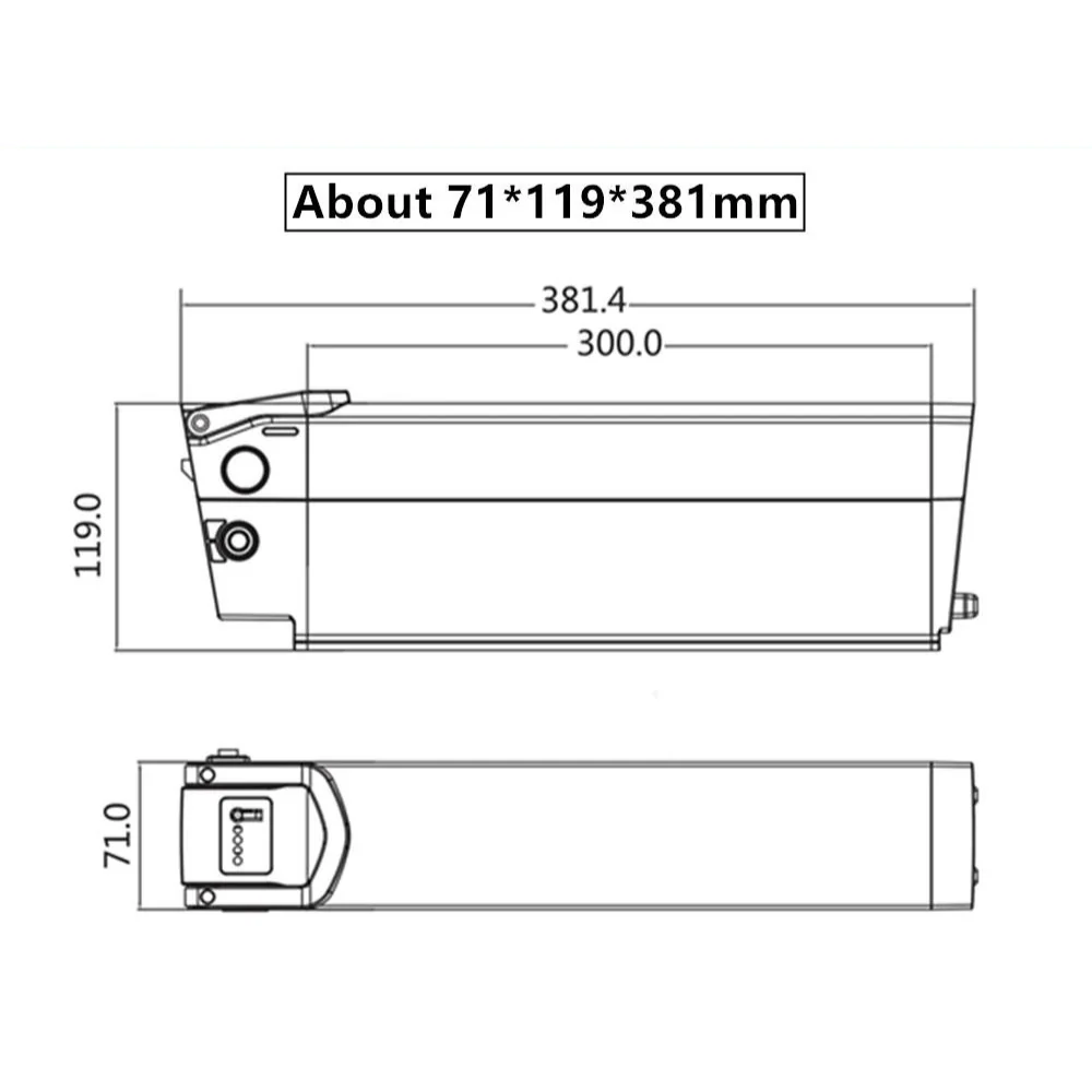 QUIETKAT Q7 LEGACY Battery