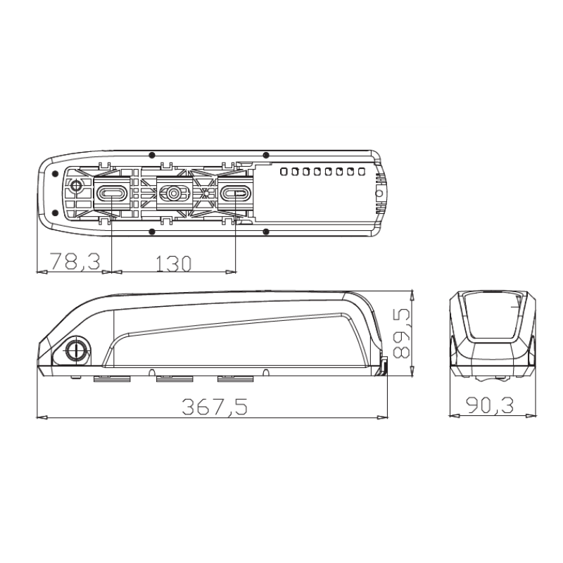 ECOTRIC LEOPARD Battery