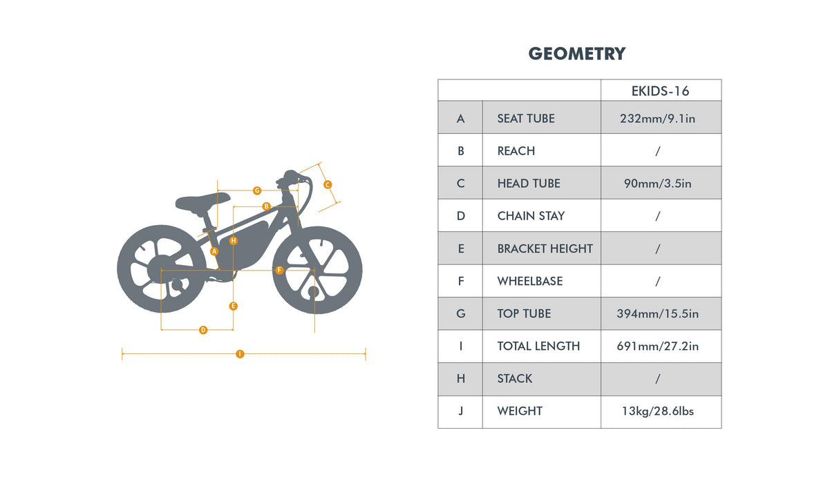 EKIDS-16 2024 --- DEMO BIKE