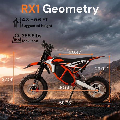 RX1 Electric Dirt Bike For Teens & Adults