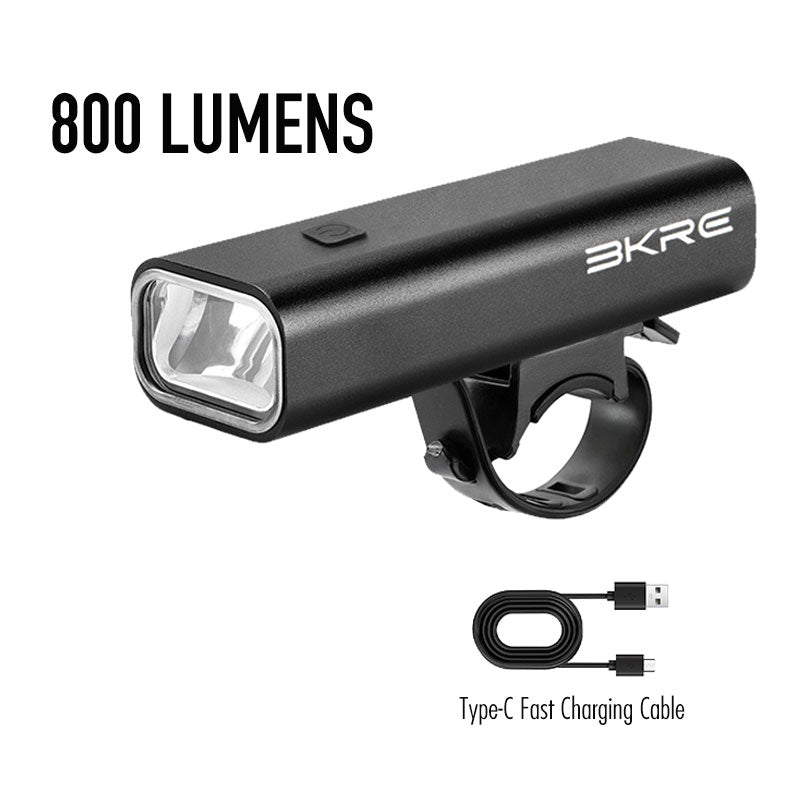 Front Bike Light | 800 Lumens | 3000 mAh | 4 Modes – BKRE-EBIKE