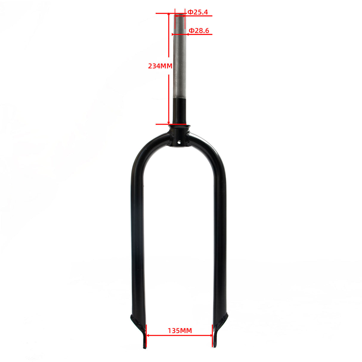 Electric Bike 26" Rigid Front Fork Fit for EUNORAU FAT-AWD